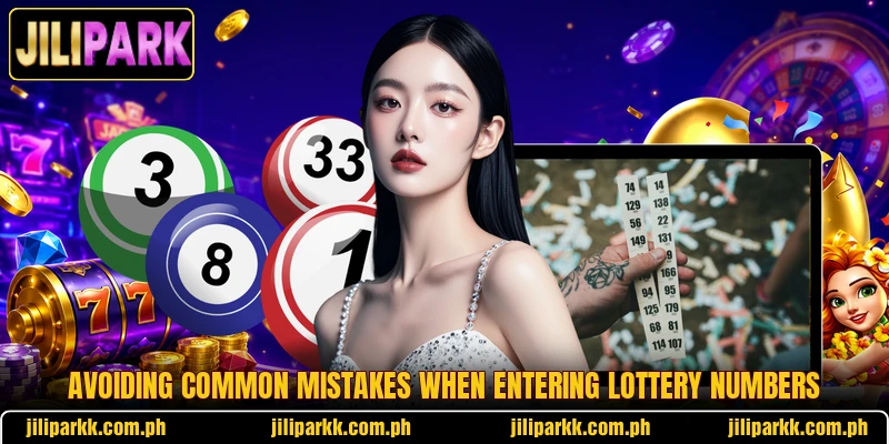 Common entry errors in the lottery draw process
