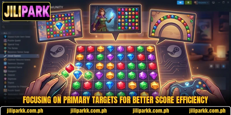 Focusing on primary targets for better score efficiency