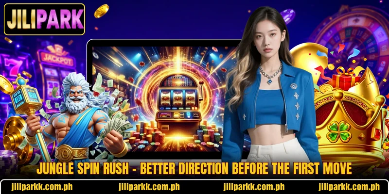 Jungle Spin Rush - Better Direction Before The First Move