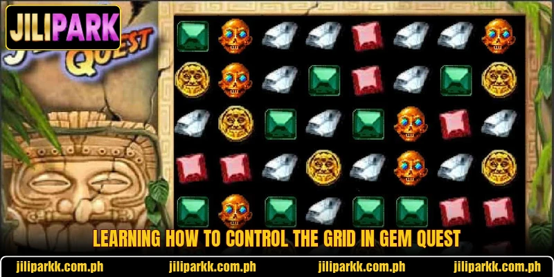 Learning how to control the grid in Gem Quest