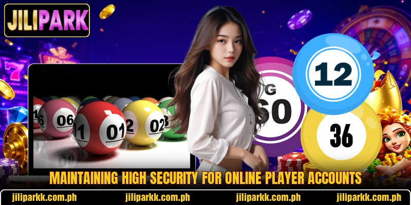 Maintaining high security for online player accounts