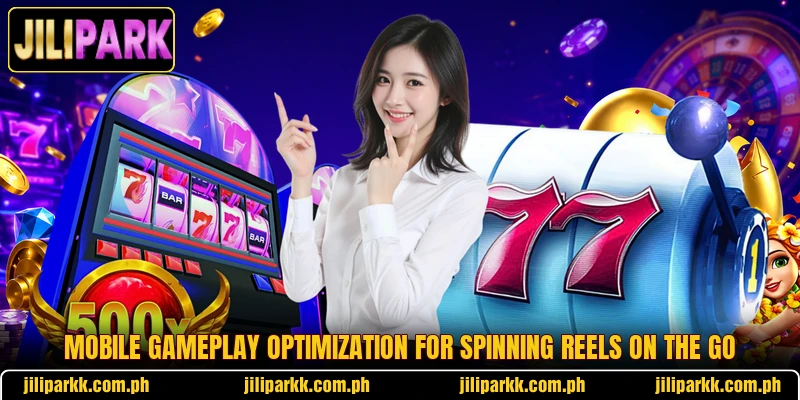 Mobile gameplay optimization for spinning reels on the go