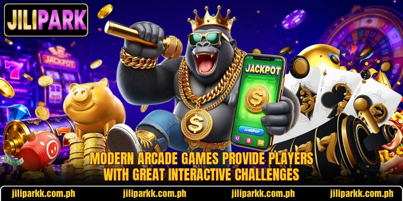 Modern arcade games provide players with great interactive challenges