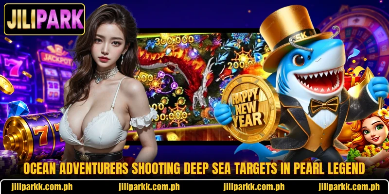 ocean adventurers shooting deep sea targets in Pearl Legend ocean adventurers shooting deep sea targets in Pearl Legend