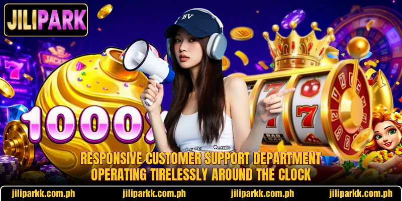 Responsive customer support department operating tirelessly around the clock Responsive customer support department operating tirelessly around the clock