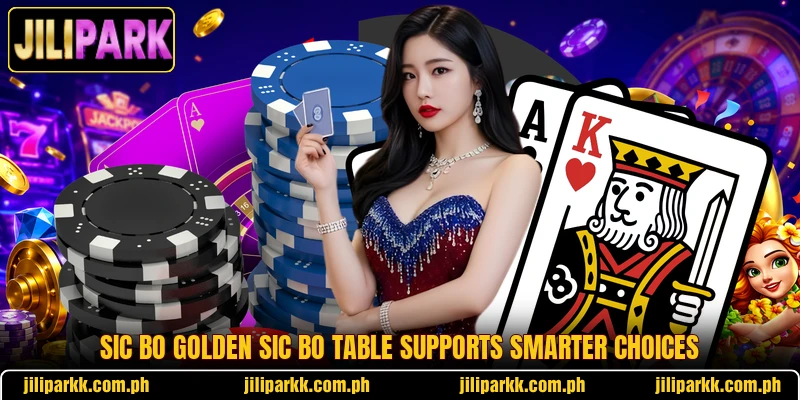 Sic Bo Golden Sic Bo Table Supports Smarter Choices