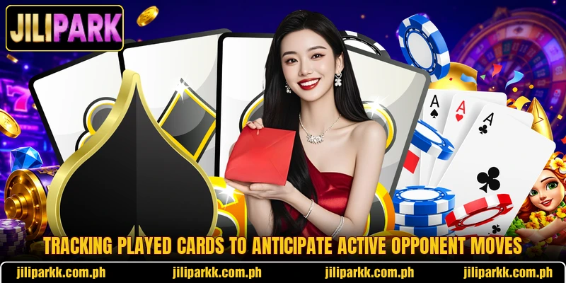 Tracking played cards to anticipate active opponent moves