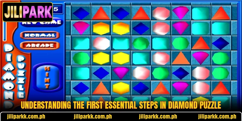 Understanding the first essential steps in Diamond Puzzle Understanding the first essential steps in Diamond Puzzle